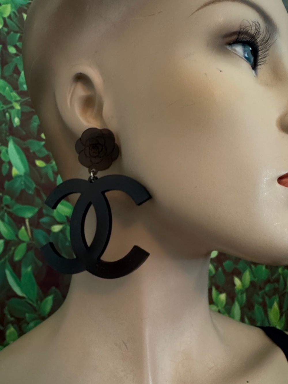 Streetwear CC Fashion Smoke Dangle Earrings - Picture 5 of 14